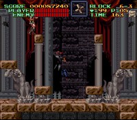 une photo d'Ã©cran de Super Castlevania 4 sur Nintendo Super Nes